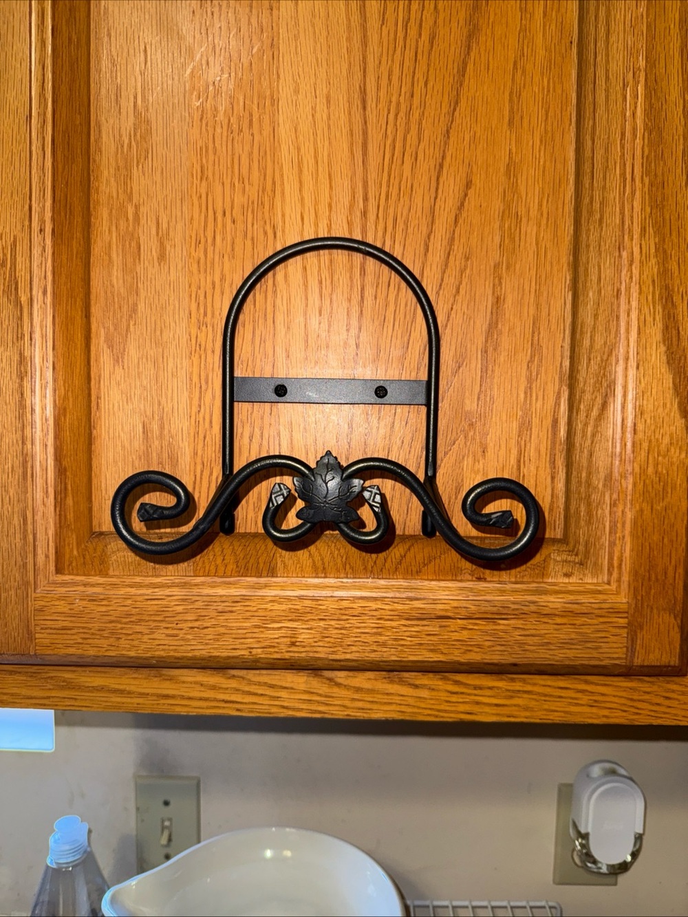 Longaberger Wrought Iron easel Picture Holder wall Mount